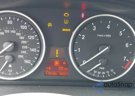 2008 BMW 528Xi из США, поврежденный, VIN WBANV13558C150018